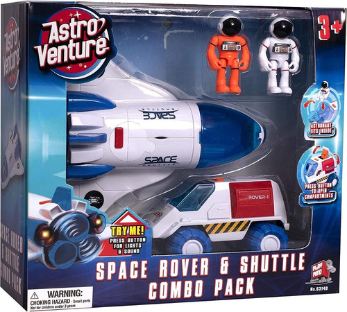 Astro venture space Rover Y Shuttle Combo Pack Figuras Lelab