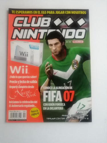 Revista Club Nintendo Año 15 Num 10 Sin Poster 