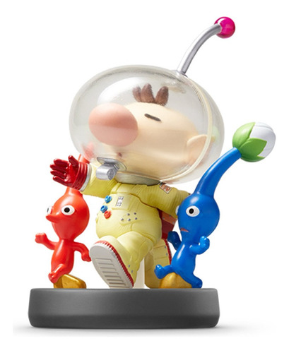 Amiibo Olimar Pikmin Super Smash Bros Nintendo / Mathogames