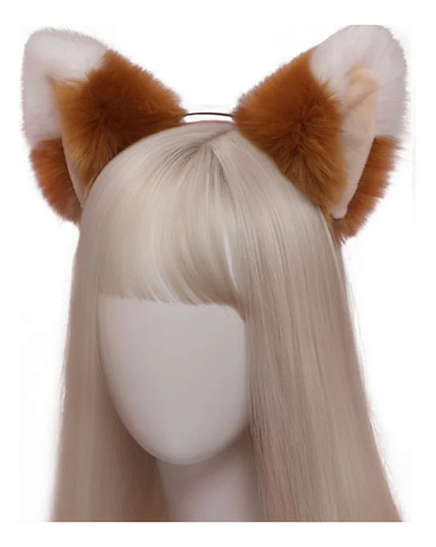 Orejitas Kawaii De Zorro Diadema Accesorio Para El Cabello