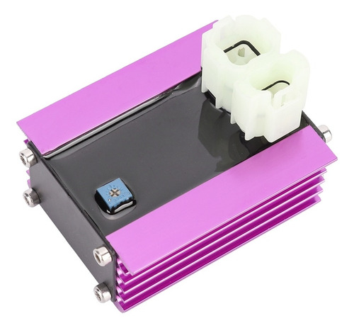 Púrpura Ajustable Racing Ac Cdi Caja De Encendido Ajuste Pa