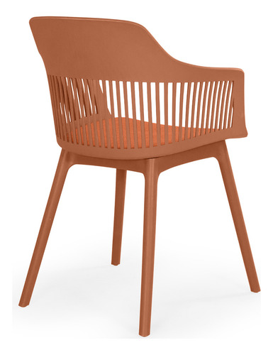 Kit 14 Cadeiras De Jantar Estofada Marcela - Cor Marrom | Magazine Decor