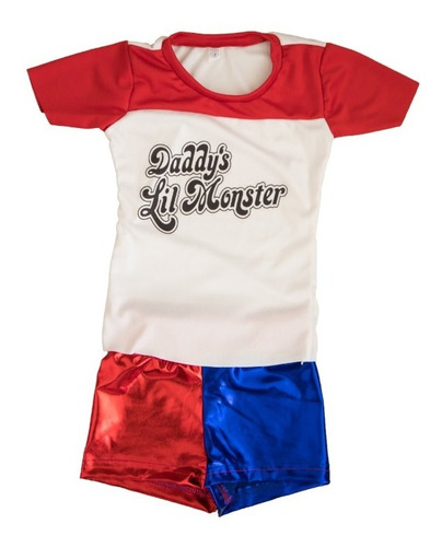 Disfraz Harley Quinn De Talla 4 A La Talla 16 Niñas Adultos