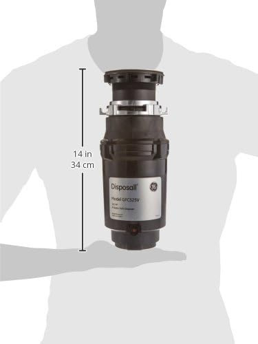 Triturador De Basura Ge ,de Alimentación Continua ,1/2 Hp