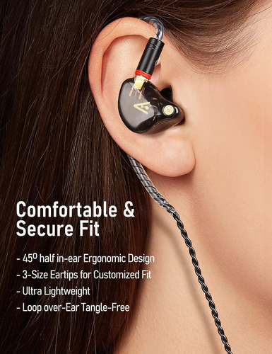 Audiovance Vibes 201mc Auriculares Intrauditivos Con Cable Y