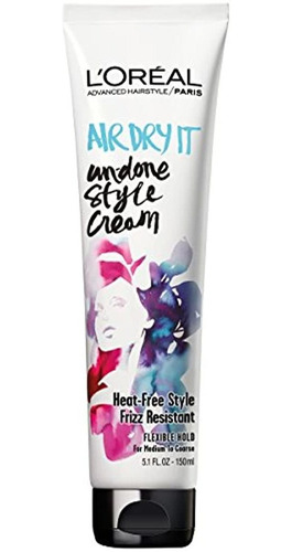 L'oréal Paris Advanced Hairstyle Air Dry It Undone Style Cre