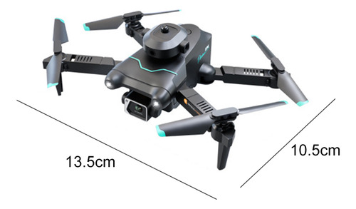 Mini Drone Con Cámara Hd 4k Control Remoto Batería Negro