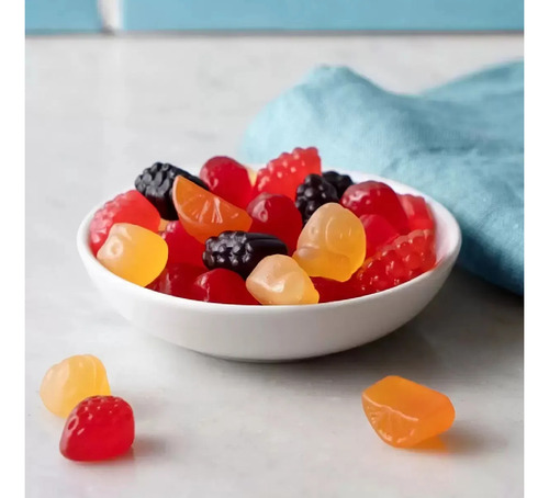 Dulces Gomitas De Frutas Reales Snack Saludable Botana 132pz