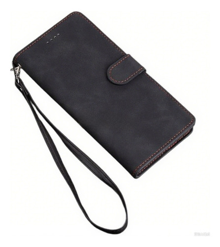 Funda Tipo Cartera Vintage Para Oppo A12/a12e, Protectora, Ranura Para Tarjetas, Soporte, Correa De Muñeca