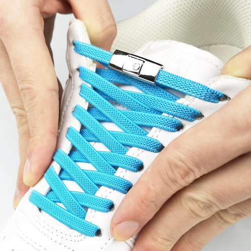 Cordones Elásticos Sin Ataduras Para Zapatos, Rápidos Y Plan