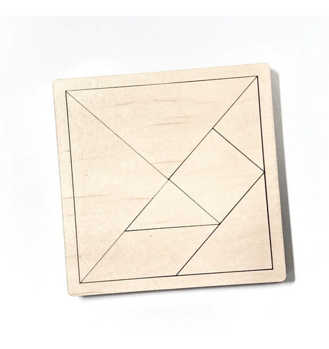 Rompecabeza Tagram Con Base Juego Mesa Habilidad
