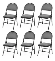 Comprar Ldaily Moccha Paquete De 6 Sillas Plegables Sillas Plegables