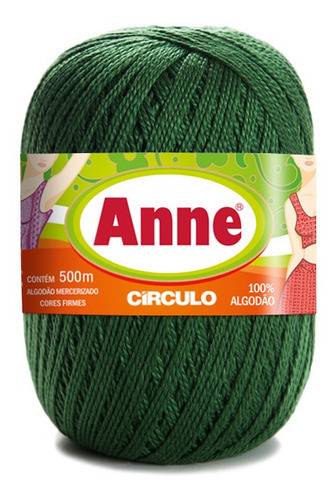 Linha Anne 500 Circulo Cor 5398 - Verde Musgo