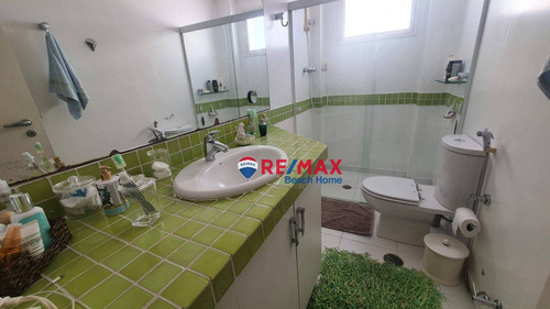 Imagem 28 de 30 de Apartamento Com 3 Dormitórios À Venda, 120 M² Por R$ 1.050.000,00 - Praia Das Pitangueiras - Guarujá/sp - Ap3361