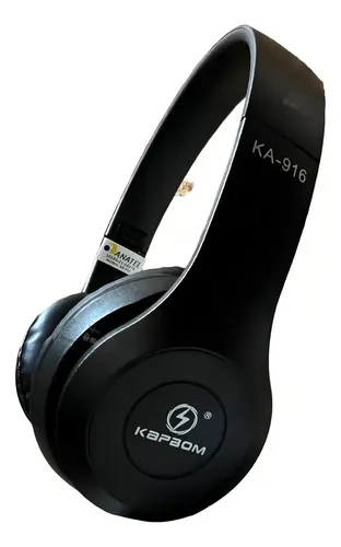 Headphone Sem fio Estéreo Bluetooth Wireless Dobrável P47 Cor Preto