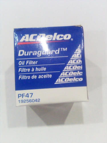 Filtro De Aceite Acdelco Pf47