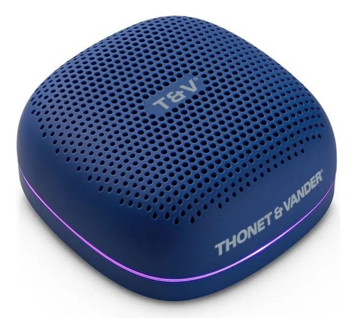 Parlante Portátil Bluetooth Duett Tws Recargable Azul