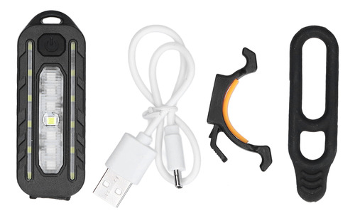 Luz Trasera Led Ipx3 Impermeable Con Carga Usb P/bicicleta