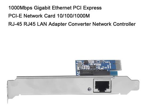 Placa De Rede Jxd Pci Express Gigabit Ethernet 10/100/1000