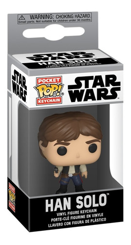 Imagen 2 de 2 de Funko Pop Star Wars : Llavero - Han Solo