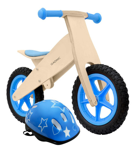 Bicicleta Sin Pedales Para Chicos Gadnic Niños Color Azul