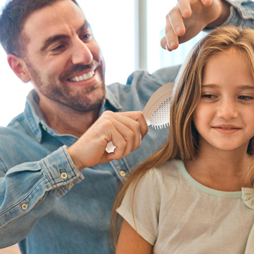 Peine De Masaje Antiestático Cepillo De Pelo Para Mujeres Ce