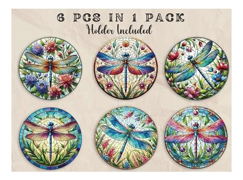 Regalos De Libélula Onbttl Para Mujer, 6 Piezas De Piel De V