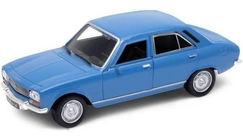 Welly 1:34 Peugeot 504 1975 Celeste 42394cw