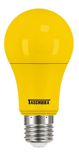 Lampada Led Tkl Colors Autovolt 5w E27 Amarela Taschibra Cor da luz Amarelo 100V/240V