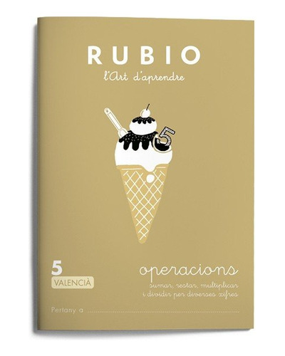 Operacions Rubio 5 (valencià) (libro Original)