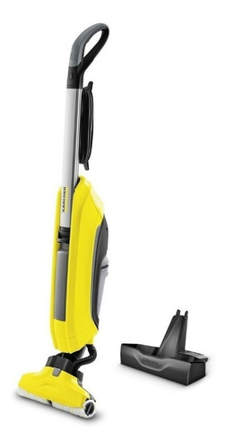Imagen 2 de 3 de Aspiradora lavadora Vertical Kärcher Home & Garden FC 5 400ml negra y amarilla 220V-240V 50Hz/60Hz