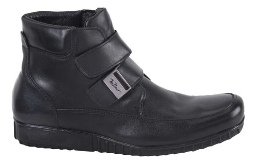 Botín Michel Domit Casual Color Negro De Hombre, Mod. 825225