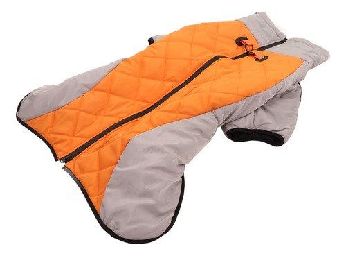 Faa Chaleco De Cuello Alto Reflectante Para Perros, Cálido,