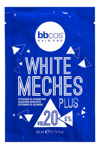 Bbcos Oxidante Activador White Meches Plus 40ml
