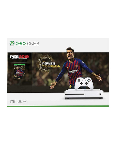 Consola Xbox One S 1 Tb + Pes 19