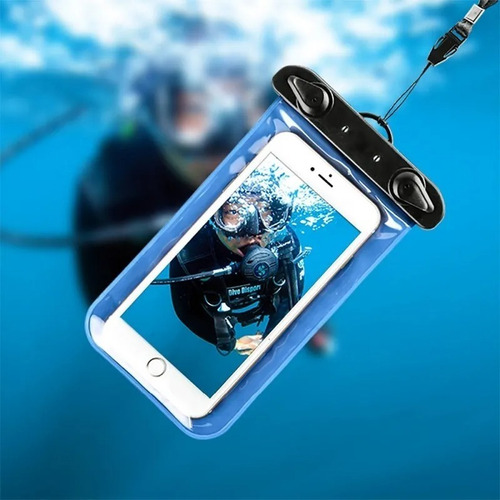 Imagen 4 de 7 de Protector Estuche De Celular Resistente Al Agua Impermeable