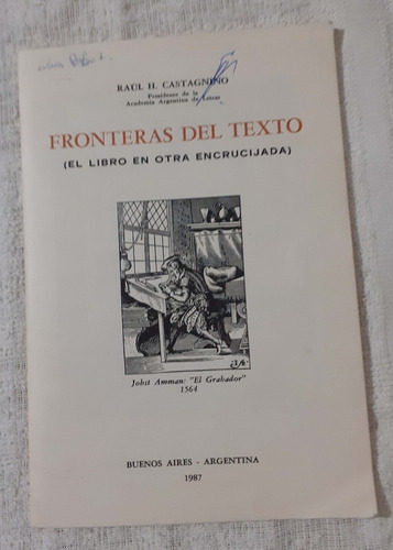 Fronteras Del Texto     Raul H. Castagnino   