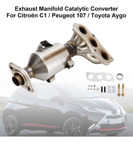 Catalizador Para Toyota Aygo Citroen C1 05-14