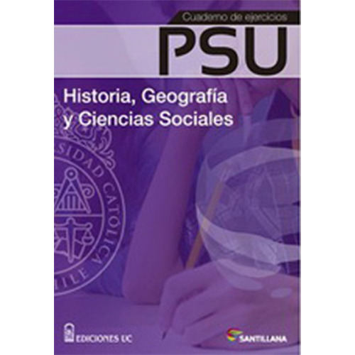 Cuaderno De Ejercicios Psu Historia (2015) Santillana