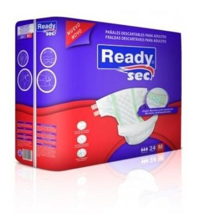 Pañales Para Adultos Readysec Talle Medio X24 Unidades