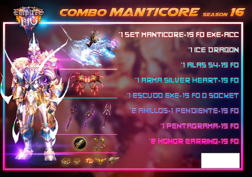 Combo Manticore Season 16