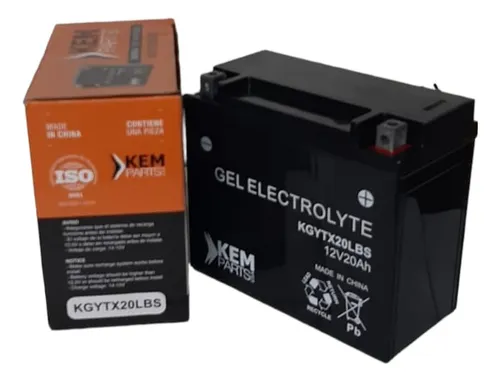 Bateria Gel Kemparts 175/85/155 Kgytx20lbs