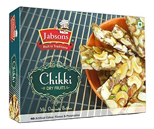 Jabsons - Chikki Frutos Secos 350gm