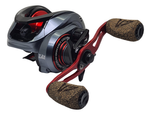 Imagen 3 de 10 de Reel Huevito Caster Legend Pro 110 Baitcasting 10 Rulemanes