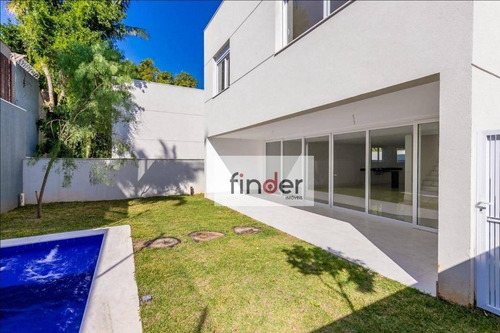 Imagem 4 de 26 de Casa De Condomínio À Venda Na Rua Manuel Ribeiro Da Cruz. 398 M², Amplo Jardim Privativo, 4 Suítes E 5 Vagas. Hípica Garden Na Granja Julieta - Ca0959