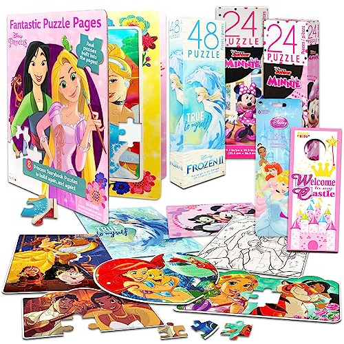 Disney Jigsaw Puzzle Bundle ~ 6 Unique Disney Jigsaw Puzzles