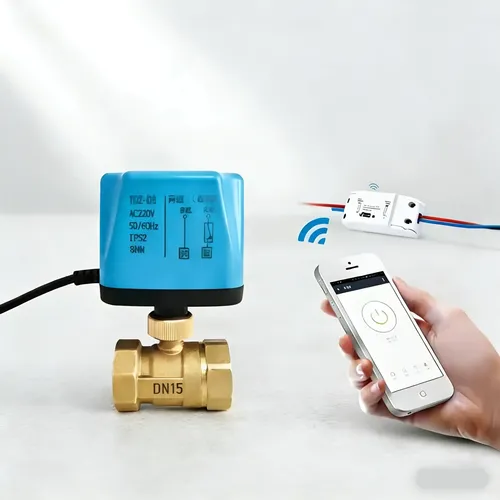 Válvula Inteligente Wifi Alexa Google 1/2 110v Agua Aire -