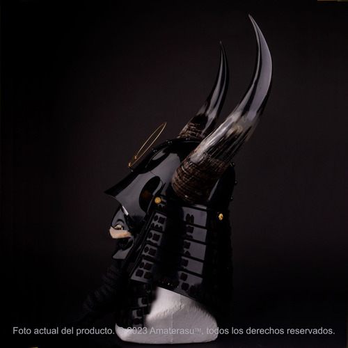 Imagen 6 de 10 de Casco Mascara Samurai Kabuto Yoroi Bogu Menpo Escala Real