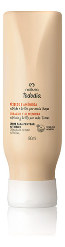 Crema Para Peinar Tododia Durazno Y Almendra Nutricion 180ml