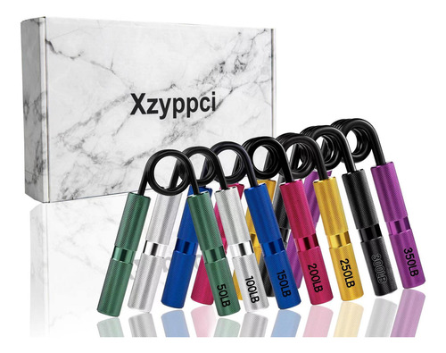 Xzyppci - Pinzas De Mano, Kit De Fortalecimiento De Agarre